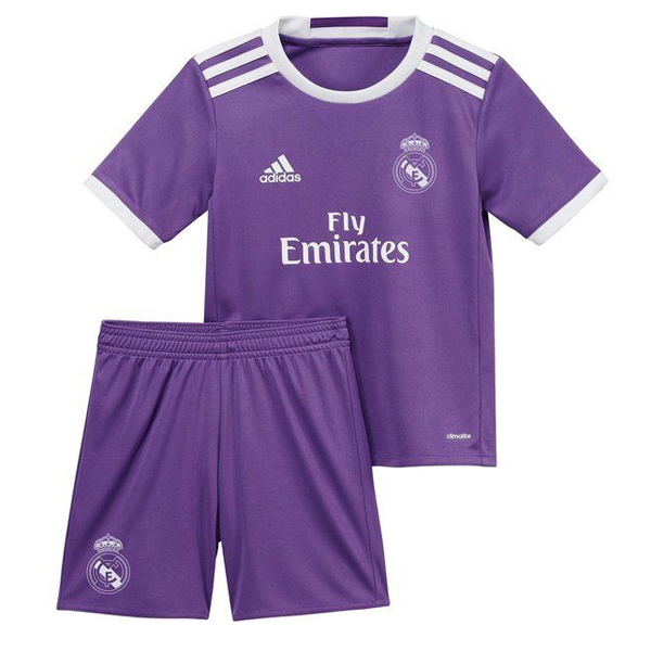 Real Madrid Away Retro Kids Jersey 16-17