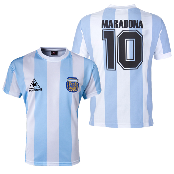 Argentina Home MARADONA 10 Retro Jersey 1986
