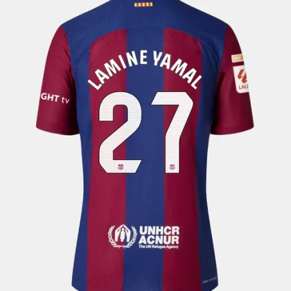 Barcelona LAMINE YAMAL 27 Home Jersey 23-24
