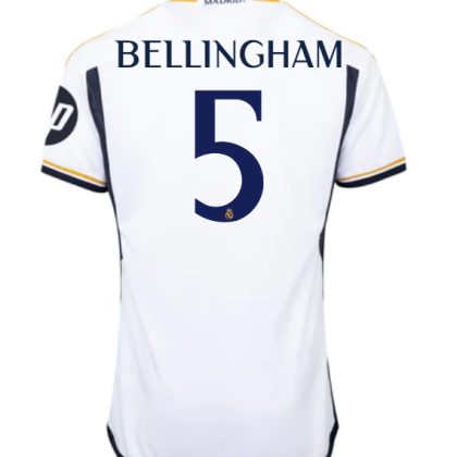 Real Madrid Bellingham 5 Home Jersey 23-24
