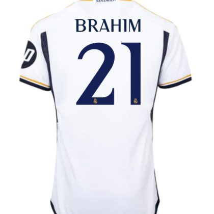 Real Madrid Brahim 21 Home Jersey 23-24
