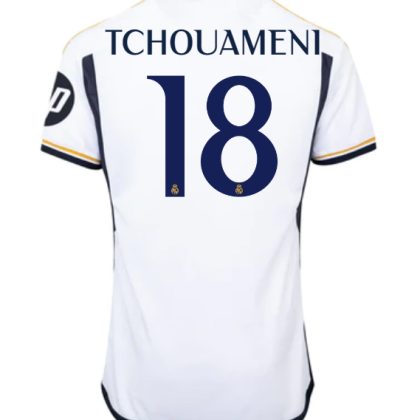 Real Madrid Tchouameni 18 Home Jersey 23-24