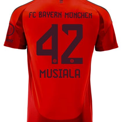 Bayern Munich Musiala 42 Home Jersey 24-25