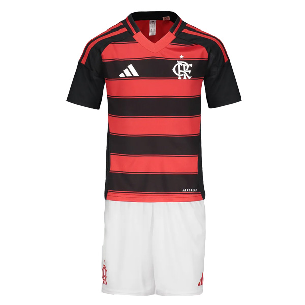 Flamengo Home Jersey Kids Kit 25-26