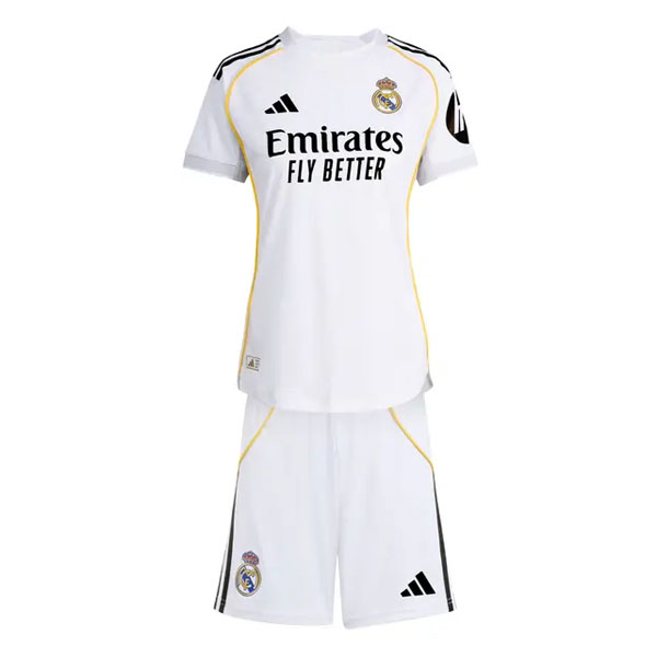 Real Madrid Home Kids Kit 25-26