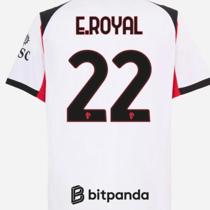 AC Milan Away E.ROYAL 22 Jersey 25-26