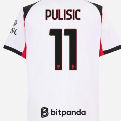 AC Milan Away PULISIC 11 Jersey 25-26