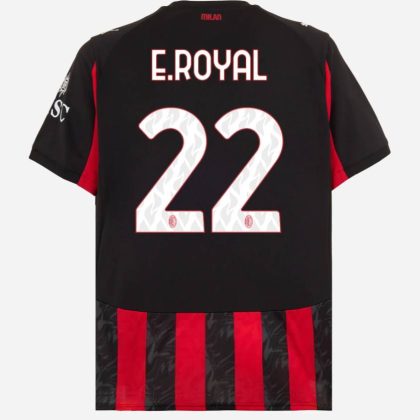 AC Milan Home E.ROYAL 22 Jersey 25-26
