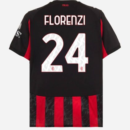 AC Milan Home FLORENZI 24 Jersey 25-26