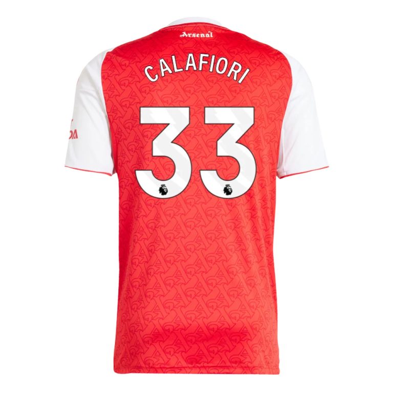 Arsenal Home CALAFIORI 33 Jersey 25-26