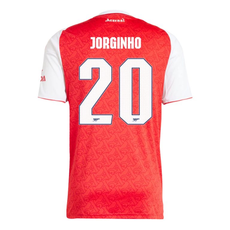 Arsenal Home JORGINHO 20 Champions League Jersey 25-26