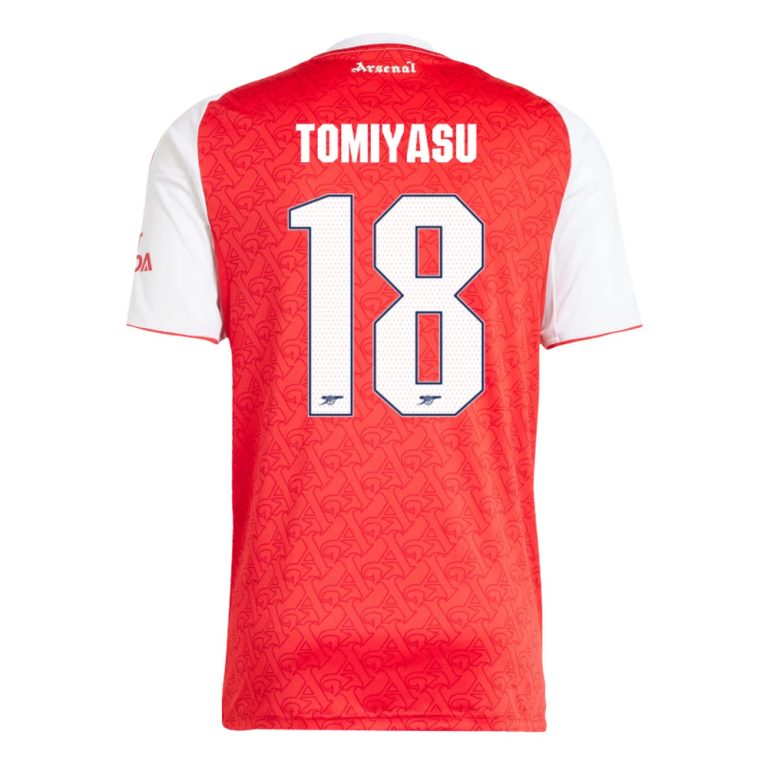 Arsenal Home TOMIYASU 18 Champions League Jersey 25-26