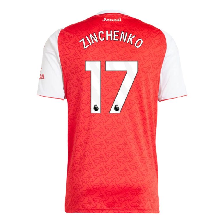 Arsenal Home ZINCHENKO 17 Jersey 25-26