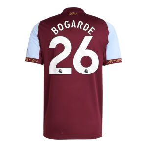 Aston Villa Home BOGARDE 26 Jersey 25-26
