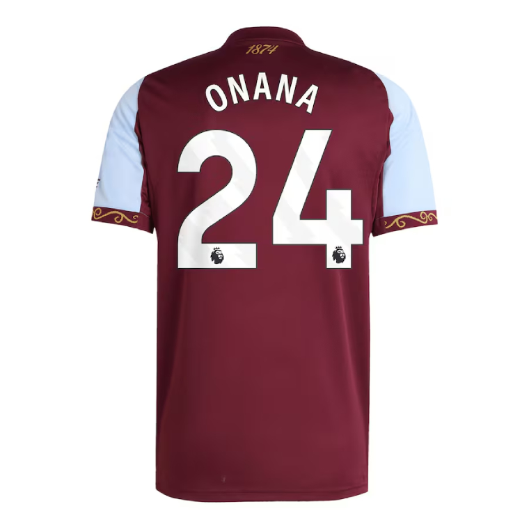 Aston Villa Home ONANA 24 Jersey 25-26