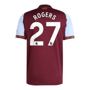 Aston Villa Home ROGERS 27 Jersey 25-26