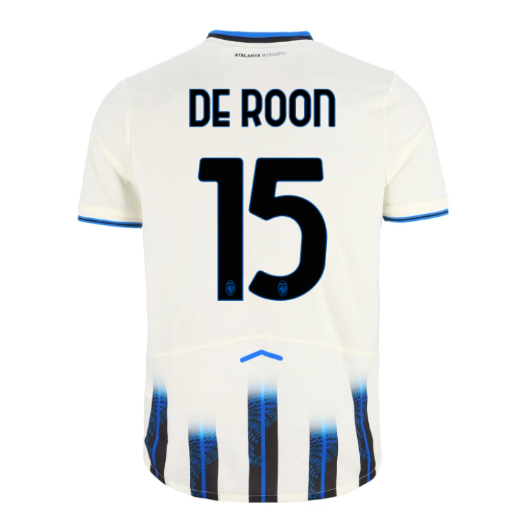 Atalanta Away DE ROON 15 Jersey 25-26
