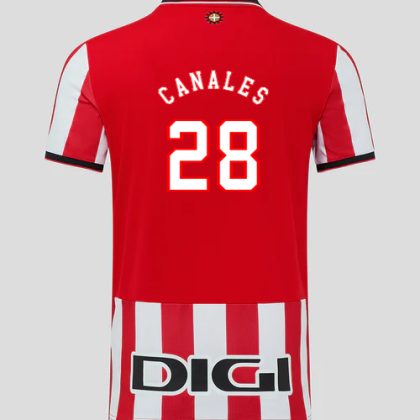 Athletic Club Home CANALES 28 Jersey 25-26