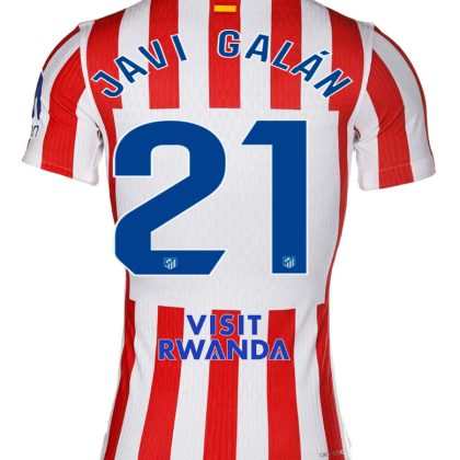 Atletico Madrid Home JAVI GALÁN 21 Jersey 25-26