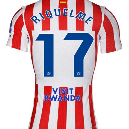 Atletico Madrid Home RIQUELME 17 Jersey 25-26