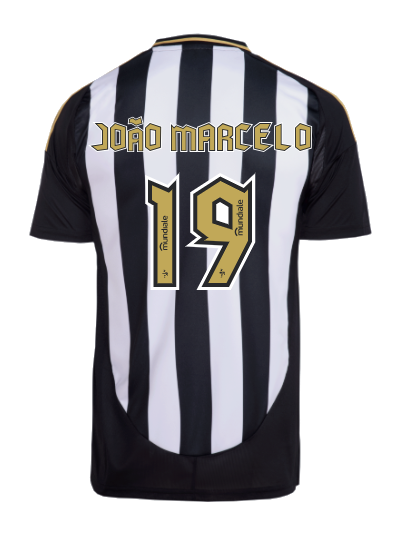 Atletico Mineiro Home João Marcelo 19 Jersey 25-26