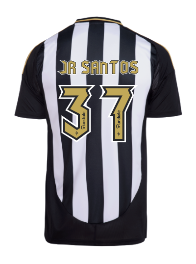 Atletico Mineiro Home Jr Santos 37 Jersey 25-26