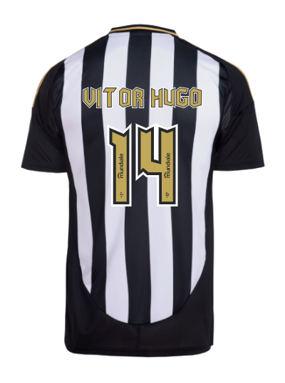 Atletico Mineiro Home Vitor Hugo 14 Jersey 25-26