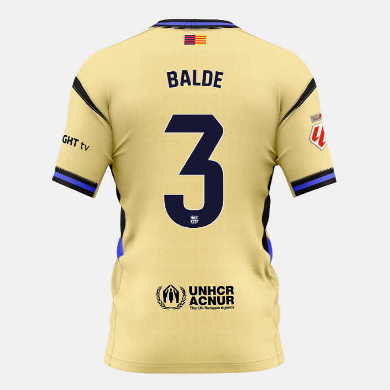 Barcelona Away X Kobe Bryant BALDE 3 Jersey 25-26 (Player Version)