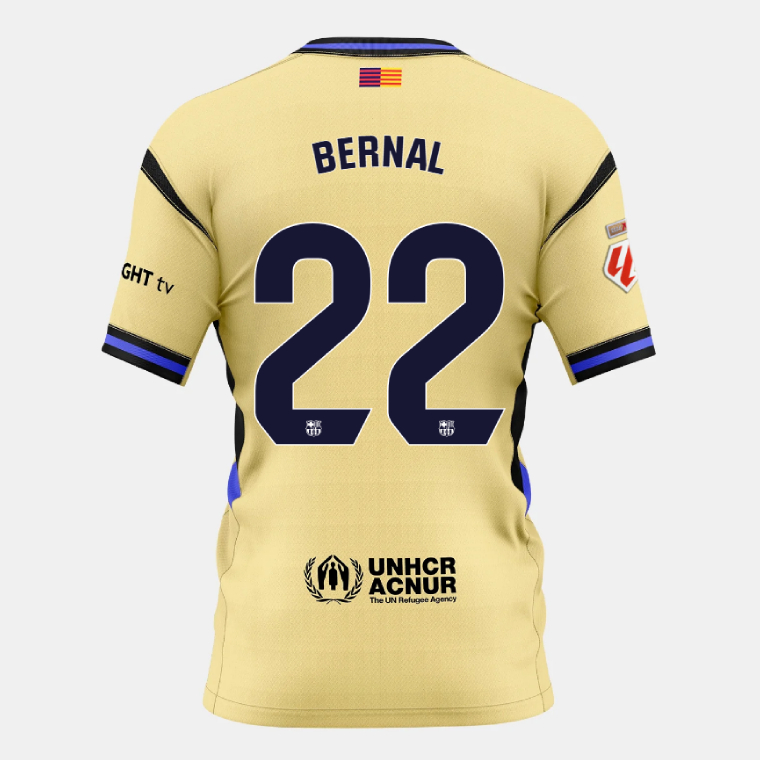 Barcelona Away X Kobe Bryant BERNAL 22 Jersey 25-26 (Player Version)