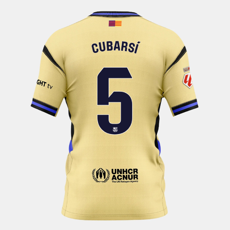 Barcelona Away X Kobe Bryant CUBARSÍ 5 Jersey 25-26 (Player Version)
