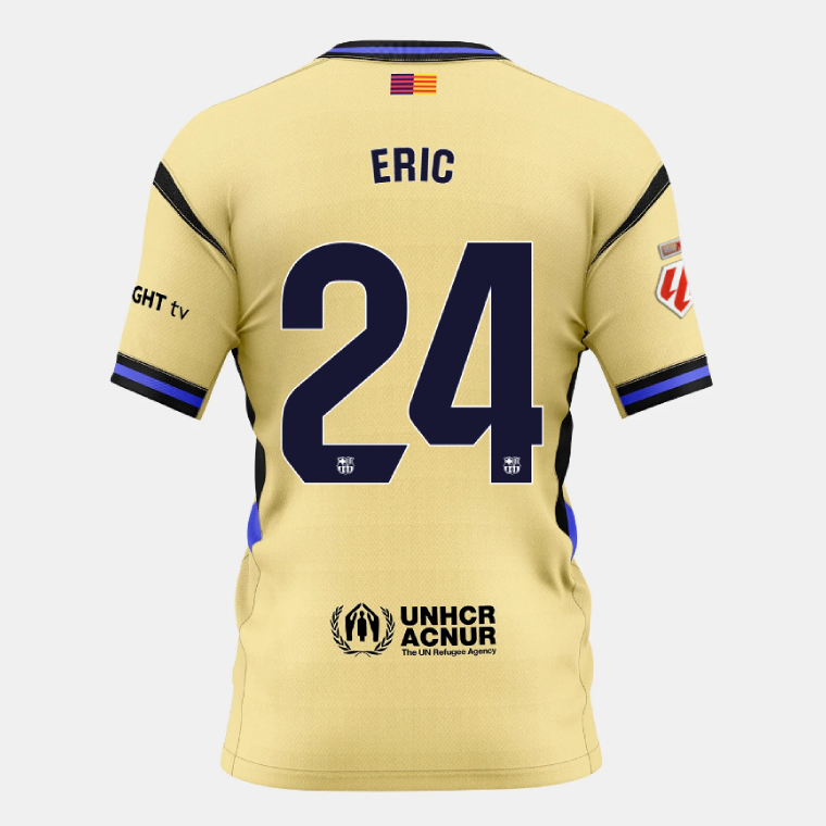 Barcelona Away X Kobe Bryant ERIC 24 Jersey 25-26 (Player Version)