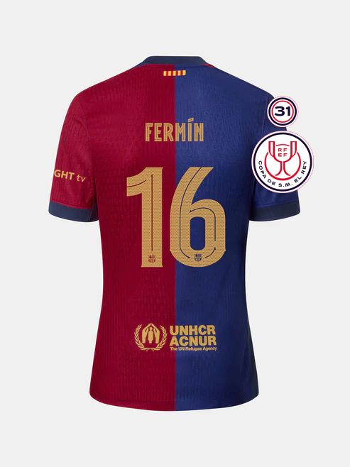 Barcelona Copa Del Rey Final FERMÍN 16 Jersey 24-25