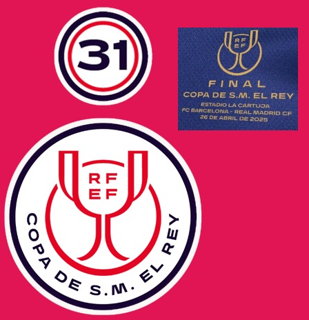 Barcelona Copa Del Rey Final Jersey 24-25 - Image 2