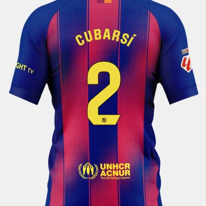 Barcelona Home CUBARSÍ 2 Jersey 25-26
