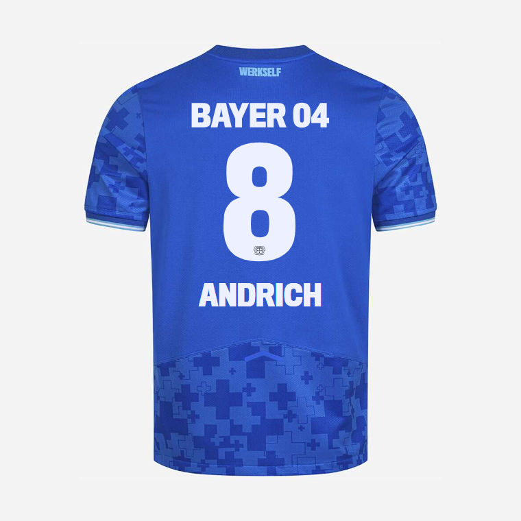 Bayer 04 Leverkusen ANDRICH 8 Third Jersey 25-26