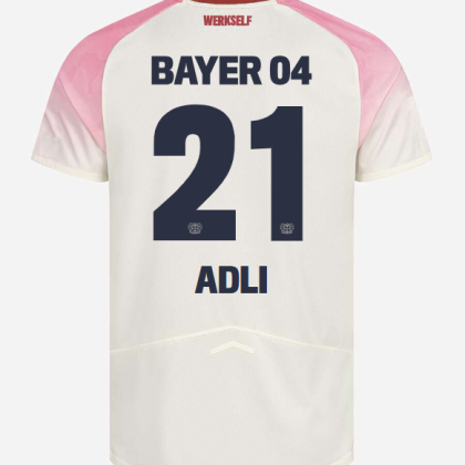 Bayer 04 Leverkusen Away ADLI 21 Jersey 25-26