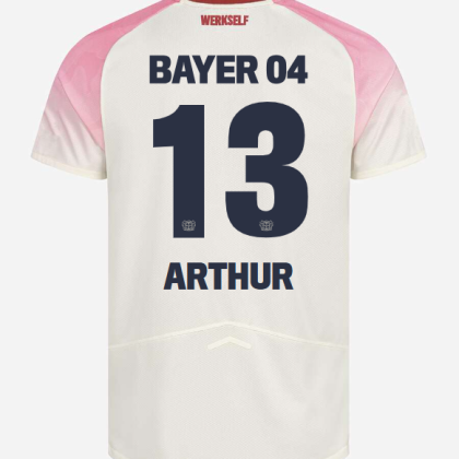 Bayer 04 Leverkusen Away ARTHUR 13 Jersey 25-26