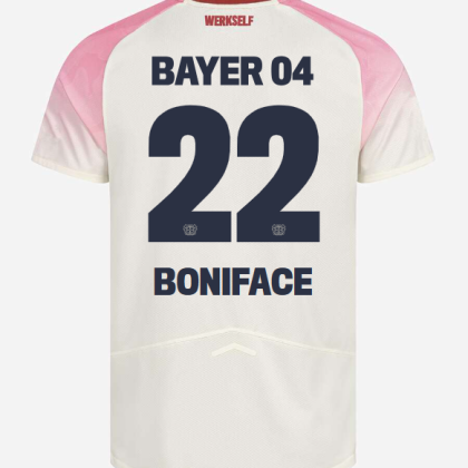 Bayer 04 Leverkusen Away BONIFACE 22 Jersey 25-26