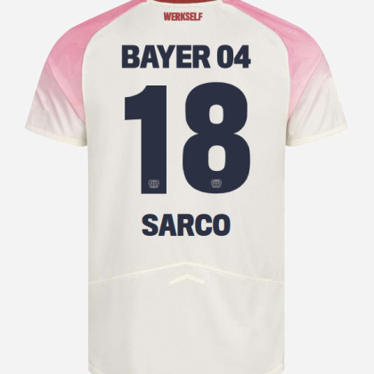 Bayer 04 Leverkusen Away SARCO 18 Jersey 25-26