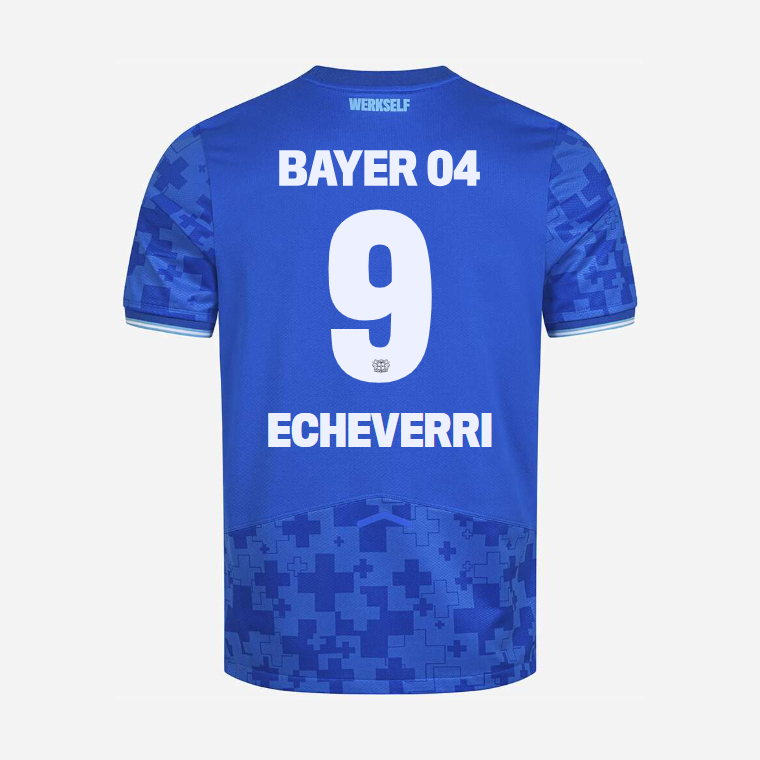Bayer 04 Leverkusen ECHEVERRI 9 Third Jersey 25-26