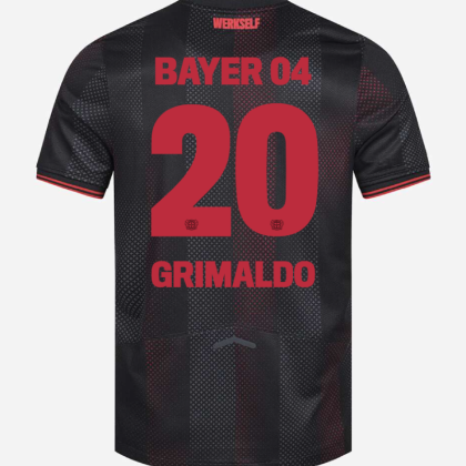 Bayer 04 Leverkusen Home GRIMALDO 20 Jersey 25-26