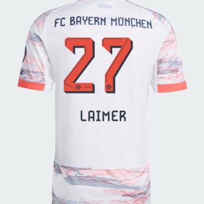 Bayern Munich Away Laimer 27 Jersey 25-26