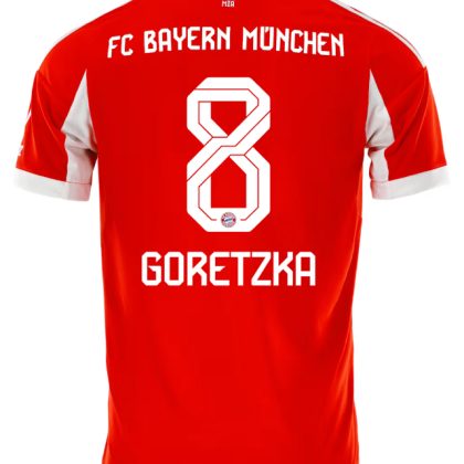 Bayern Munich Home Goretzka 8 Jersey 25-26