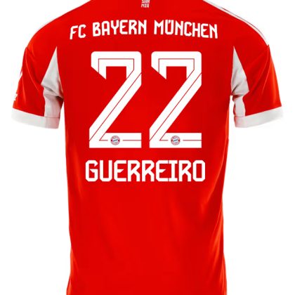 Bayern Munich Home Guerreiro 22 Jersey 25-26