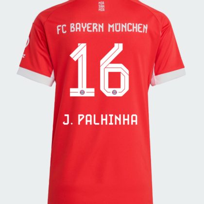 Bayern Munich Home J. Palhinha 16 Women Jersey 25-26
