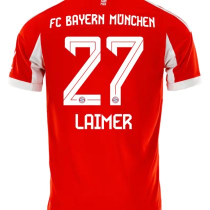 Bayern Munich Home Laimer 27 Jersey 25-26