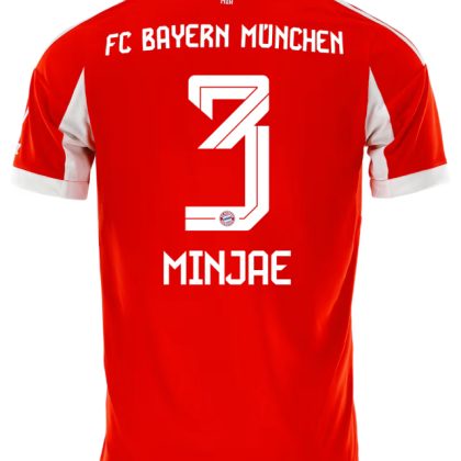 Bayern Munich Home Minjae 3 Jersey 25-26