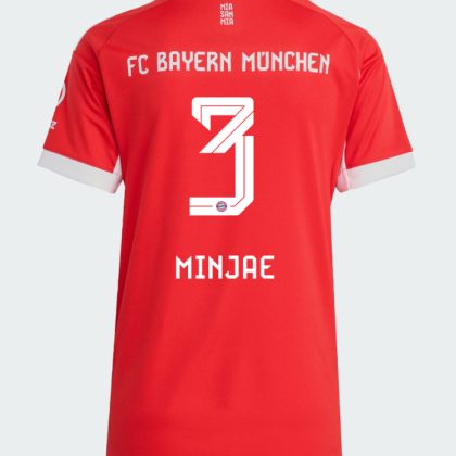 Bayern Munich Home Minjae 3 Women Jersey 25-26