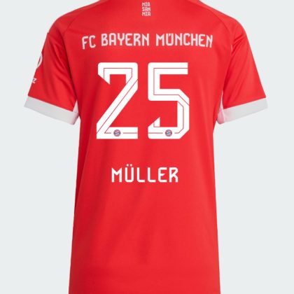 Bayern Munich Home Müller 25 Women Jersey 25-26