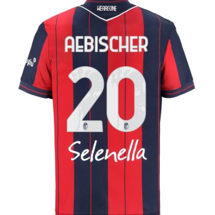Bologna Home AEBISCHER 20 Jersey 25-26